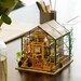 DIY Kit Kit for Miniature House Greenhouse DG104 Cathy's Flower House Craft Set Model Making Dollhouse Creative Gift Robotime Rolife 