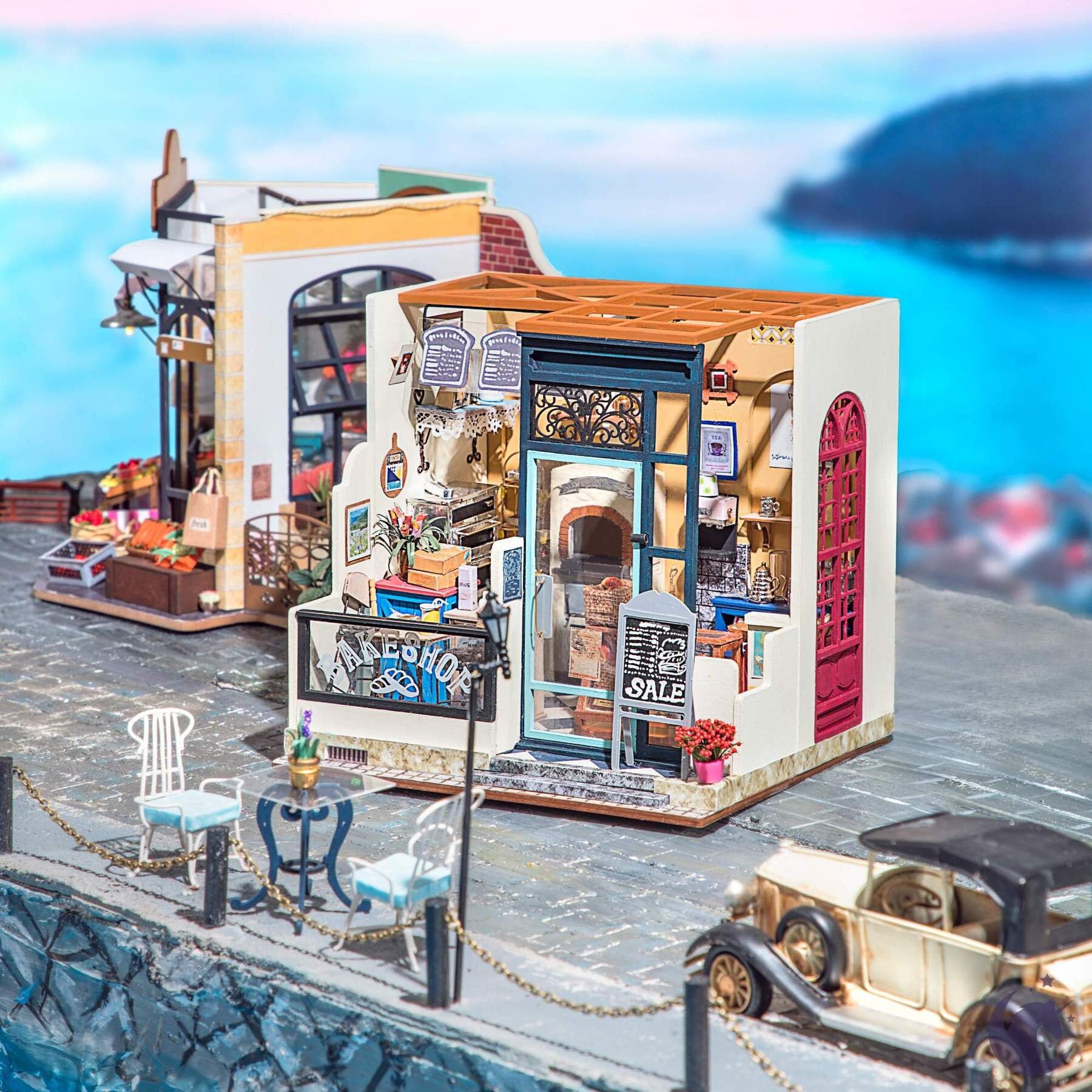 DIY Kit for Miniature House Bakery DG143 Nancy's Bake Shop