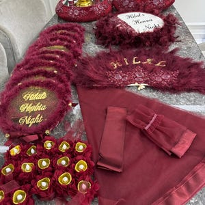 Henna Night Set - Hennanacht Set - Kına Gecesi Seti