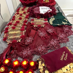 Henna Night Set , Hennanacht Set , Kına Gecesi Seti