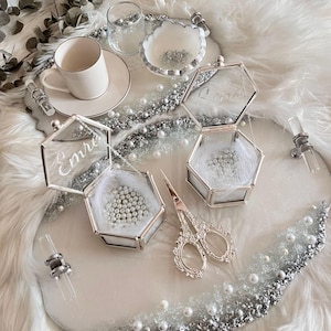 Verlobung Tablets,Nişan Tepsileri,Damat Tepsisi, Personalized Engagement Ring Tray Set, Epoxy Ring tray, Engagement Ring,