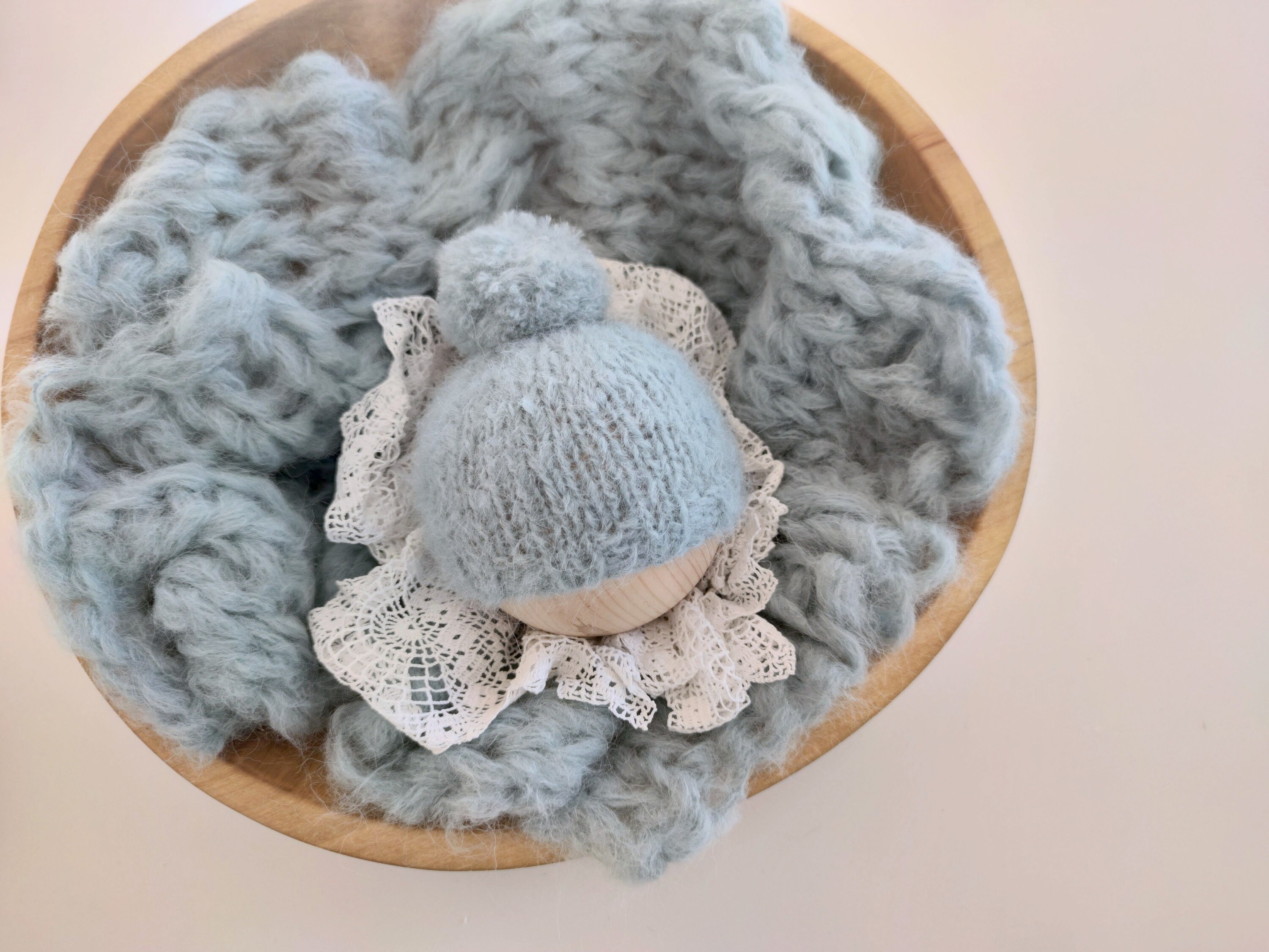 Newborn Blanket Newborn Photography Prop Fluffy Layer Basket Etsy