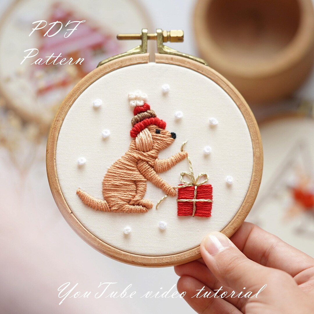 PDF Pattern+ Video Tutorial/my Gift-embroidery Pattern-christmas ...