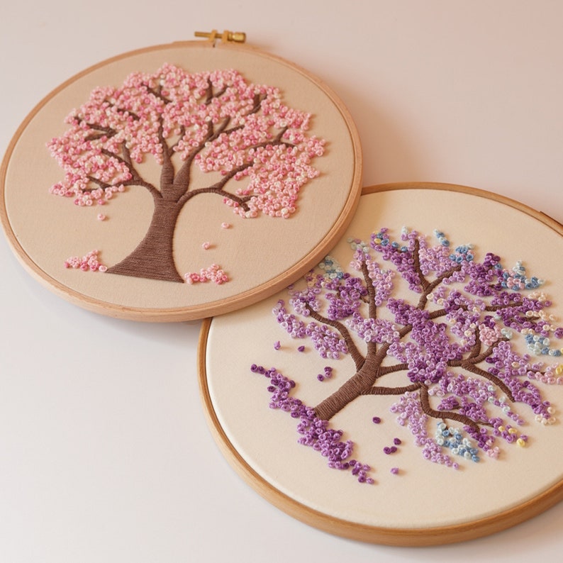 PDF Pattern Video Tutorial/tree of Life-hand Embroidery - Etsy