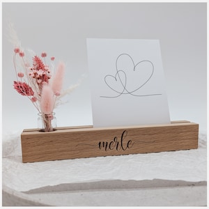 Personalisierter Kartenhalter | Geschenk zur Taufe | Personalisiertes Geschenk zur Geburt