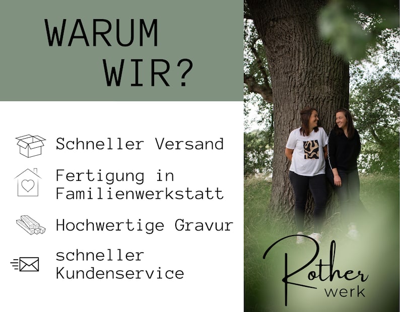 Hochzeitsgeschenk: Personalisierter Kartenhalter aus Eiche mit Gravur und kleiner Vase Bild 9