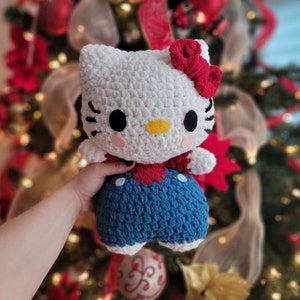 Cute Cat Crochet Pattern [amigurumi cat][kawaii cat pattern]