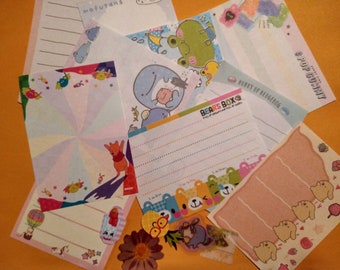 17 Large Kawaii Memo Sheets