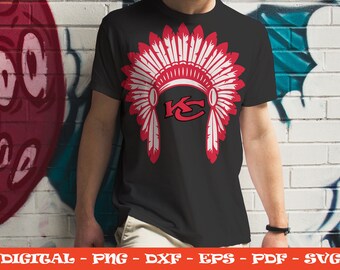 kc chiefs headdress shirt