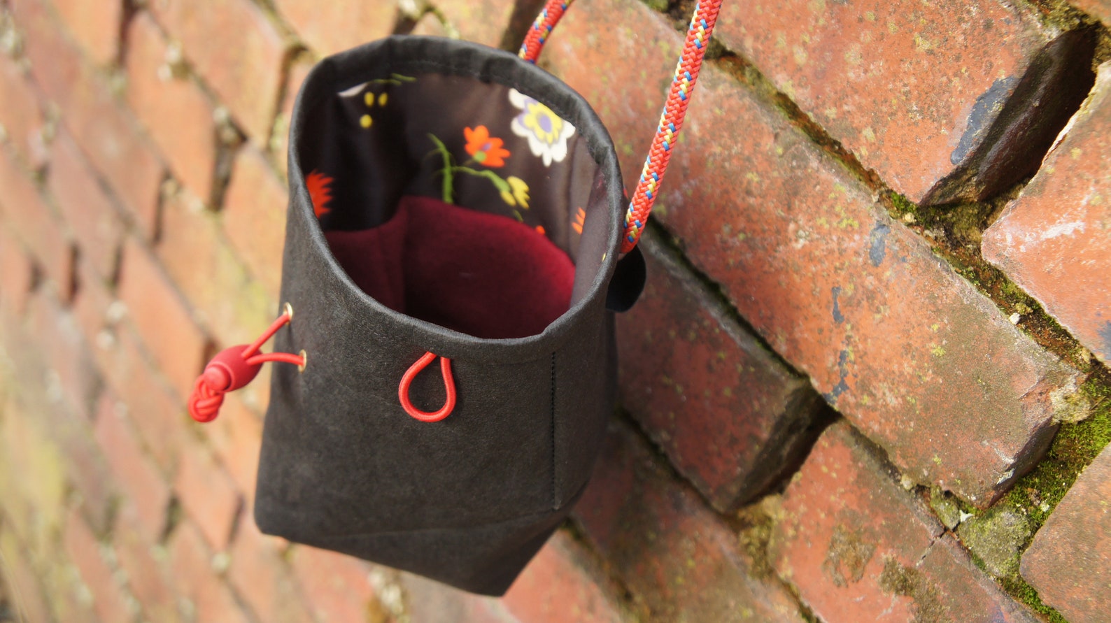 Climbing chalk bag handmade Etsy