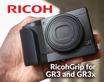 Ricoh GR III GR IIIx Grip with Built-in Apple Airtag Slot  |  Camera Case | Photographer Gift | GR3 GR3x
