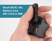 Ricoh GR III / Iiix - Dual Battery Holder With Magnetic Lock