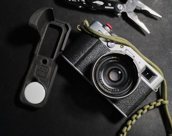 NOUVEAU Version Airtag Poignée Fujifilm X100V avec fente Apple Airtag intégrée | Étui pour appareil photo | Cadeau photographe | Cadeau de Noël