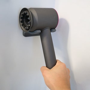 Dyson Hair Dryer Wall Mount Holder, Hands-Free Blow Drying Stand, Dyson Dryer Orangizer| Father&#39;s Day