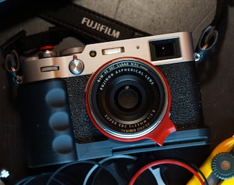 Fujifilm Fuji X100V & X100VI Camera Leica Style Manual Focus Ring Tab 3D Printed | Perfect gift for photographers | Christmas Gift