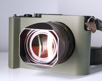 Leica Q Stealth Case with Open Battery Window and Built-in Apple Airtag Slot  |  Camera Case | Photographer Gift| Gift Idea