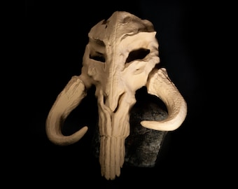 Large Mandalorian Mythosaur Skull Fan Art 3D Printed Star Wars  Mandalorian Logo This is the way! Christmas Gift