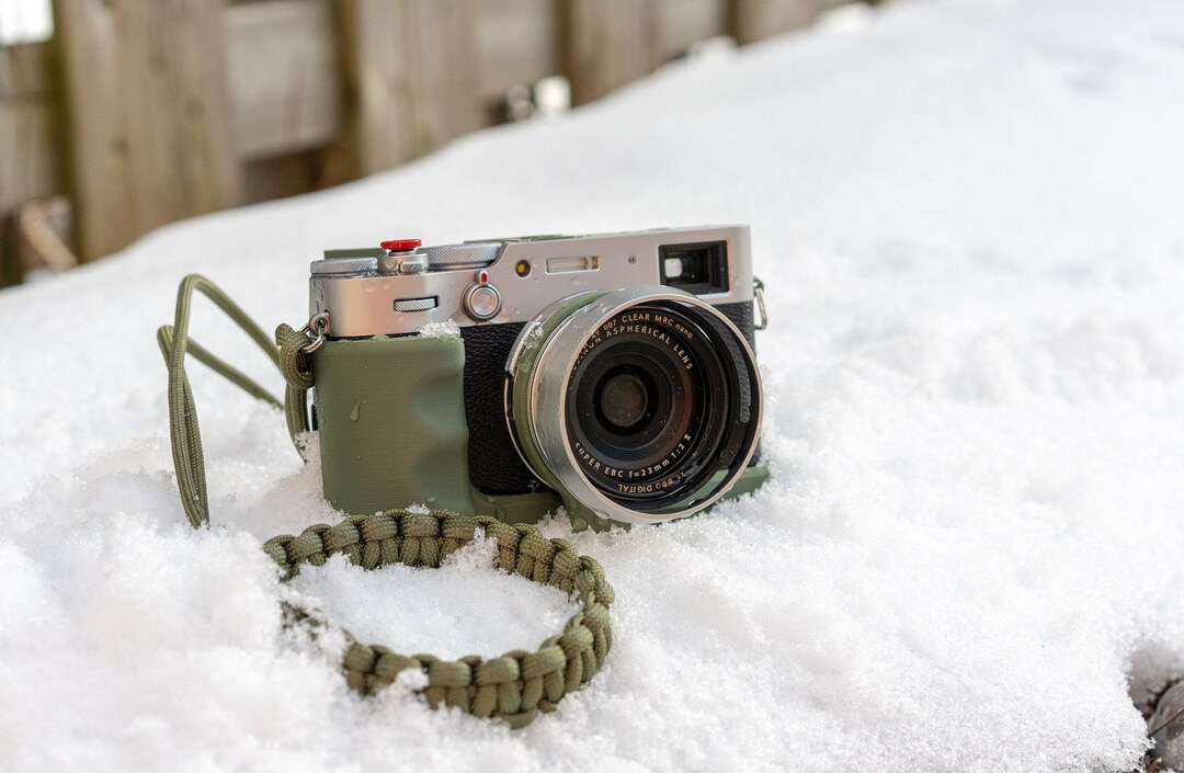 Custom Fujifilm X100V Camera Accessories Package Handgrip, Thumb Rest Leica Style Focusing Ring