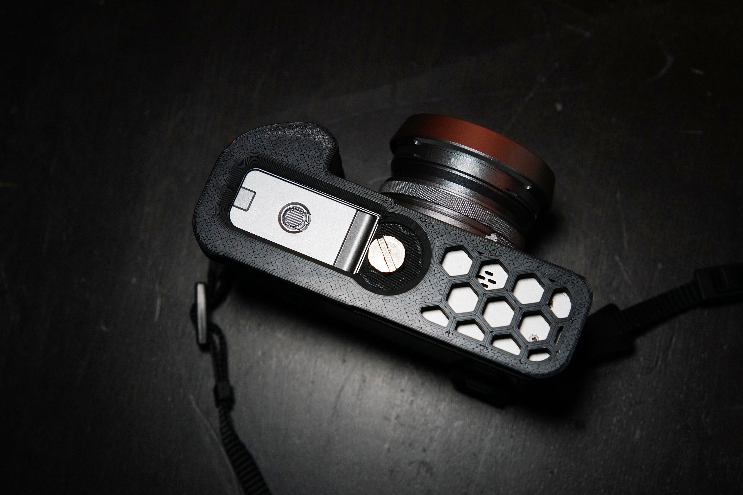 Fujifilm Fuji X100V Camera Grip with Tripod mount 3D Printed Etsy