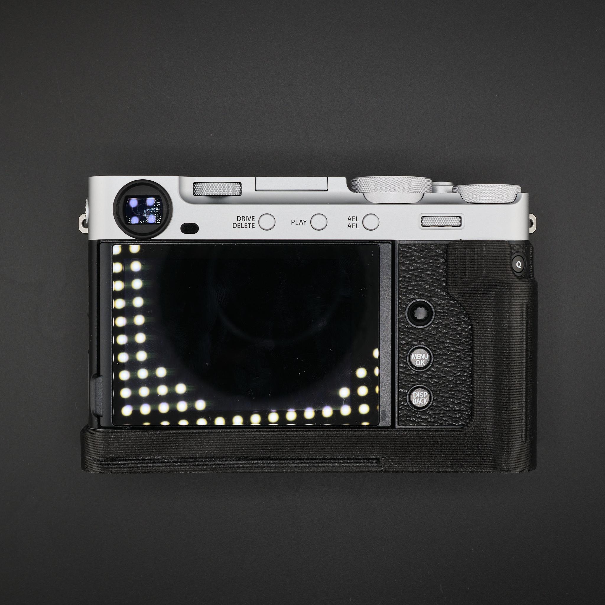 富士フイルム X-E5 ハンドグリップ（サムレスト＆エアタグスロット付き