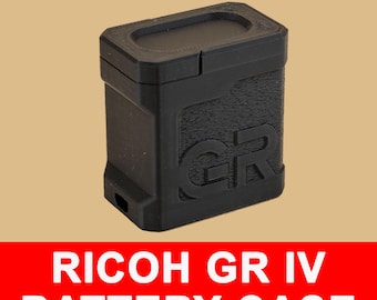 Ricoh GR IV - Dual Battery Holder with Magnetic Lock | Photographer Gift| Gift Idea