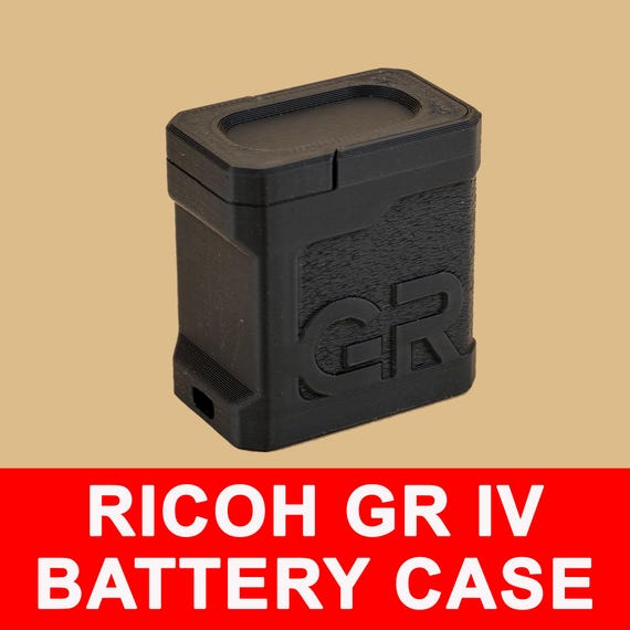 Ricoh GR IV - Dual Battery Holder With Magnetic Lock