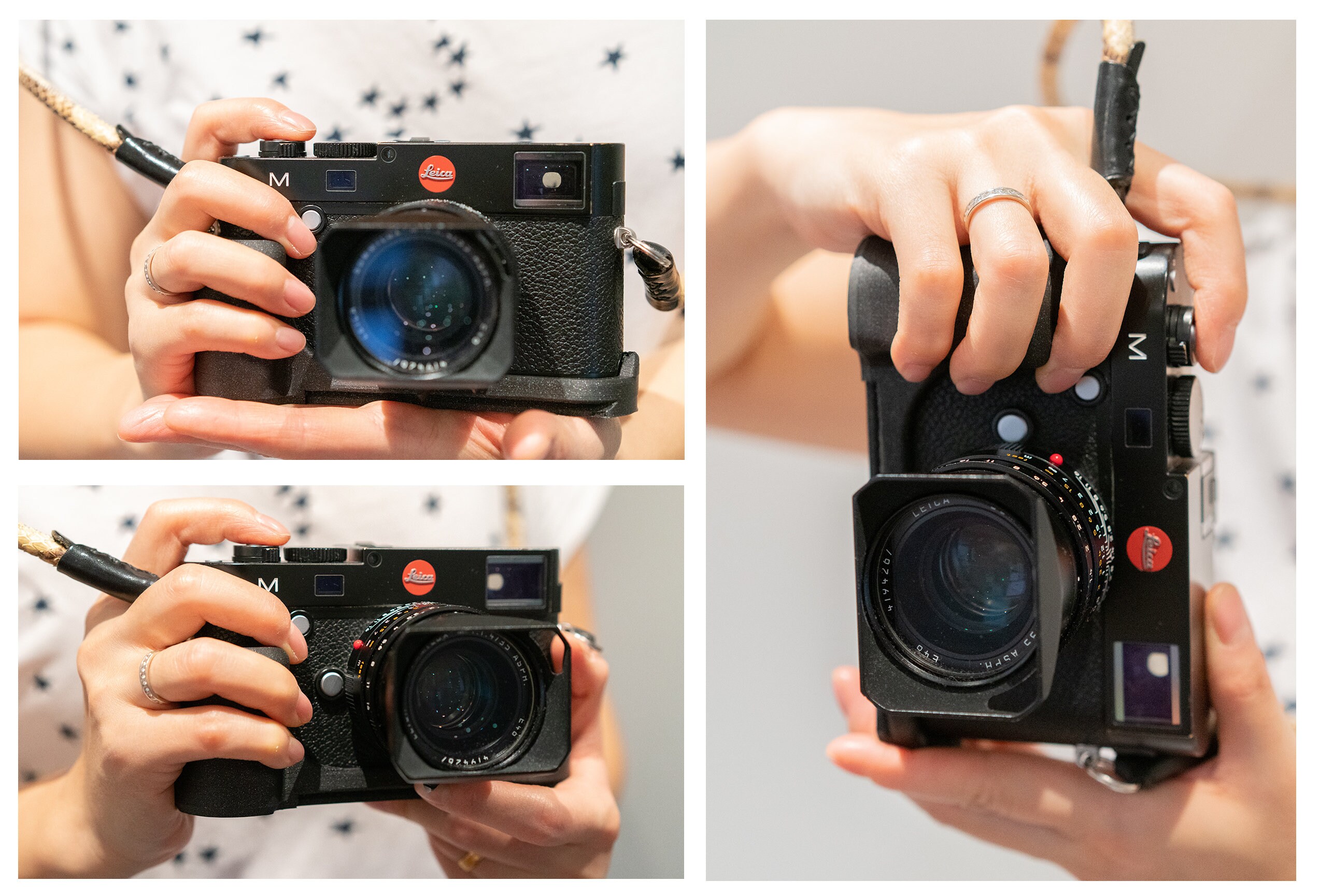 Leica Camera Grip for M 240 With Tripod Mount 3D Printed | Perfect