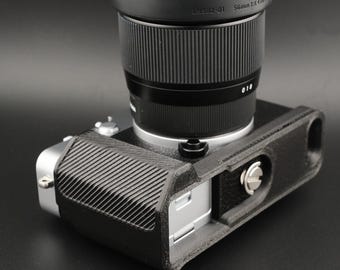 富士フイルム X-E5 ハンドグリップ（サムレスト＆エアタグスロット付き
