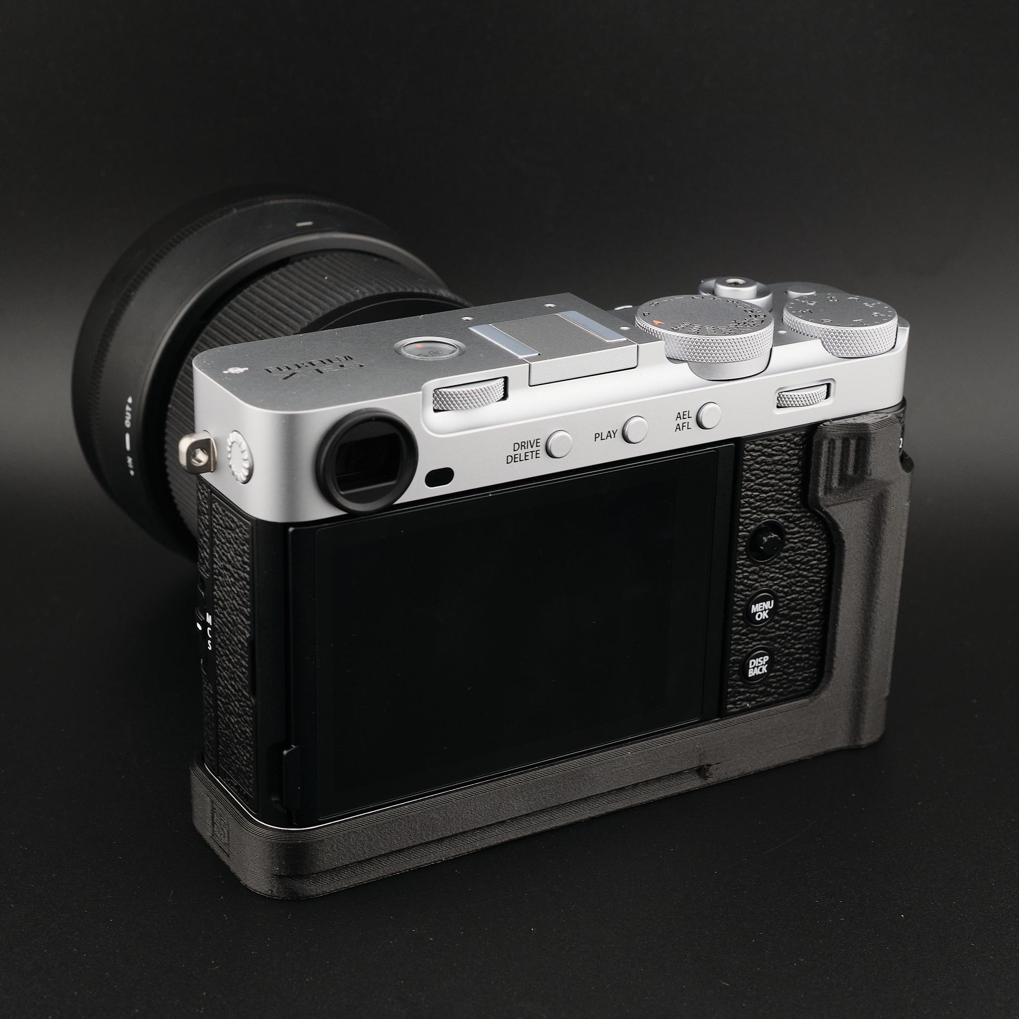富士フイルム X-E5 ハンドグリップ（サムレスト＆エアタグスロット付き