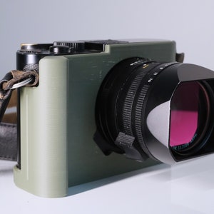 Custodia Leica Q Stealth con finestrella della batteria aperta e slot Apple AirTag integrato/custodia per fotocamera/regalo per fotografo/regalo di Natale immagine 5