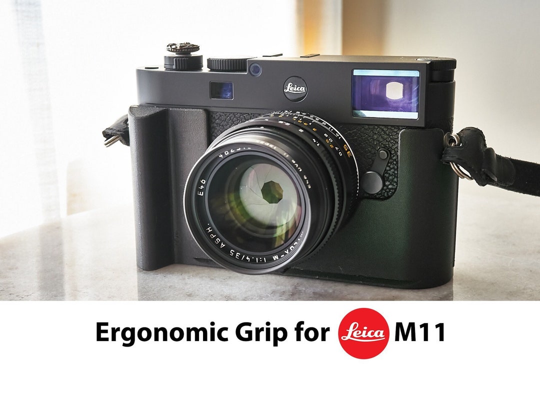 LEICA m11用品 Leica M11 Handgrip With AirTag Slot - Tripod Quick Release