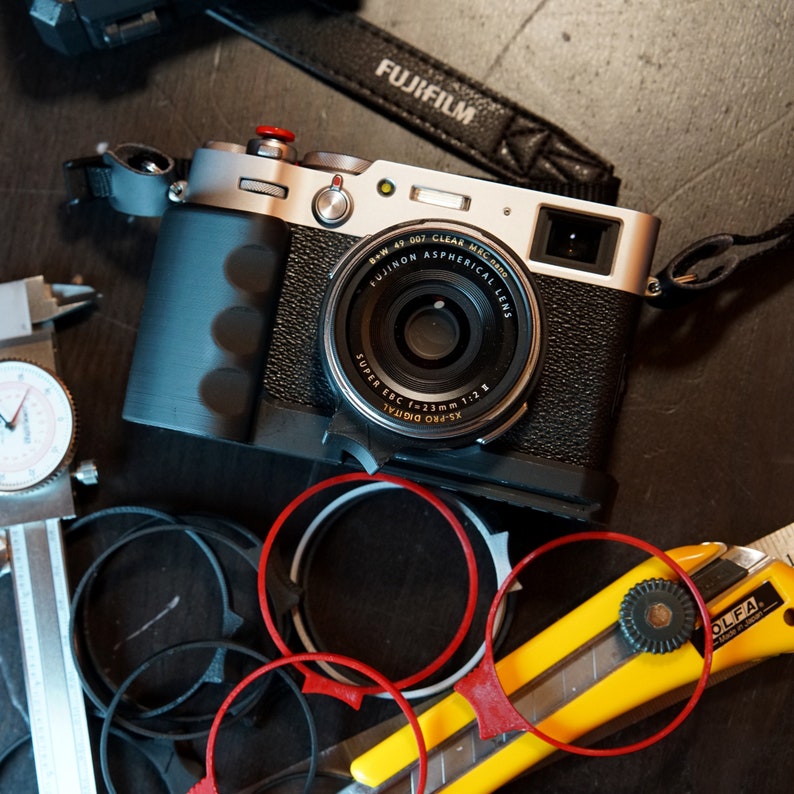 Fujifilm Fuji X100V Camera Leica Style Manual Focus Ring Tab Etsy