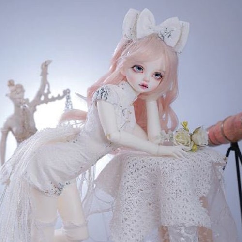 1/4 Doublejointed BJD Doll Body Etsy
