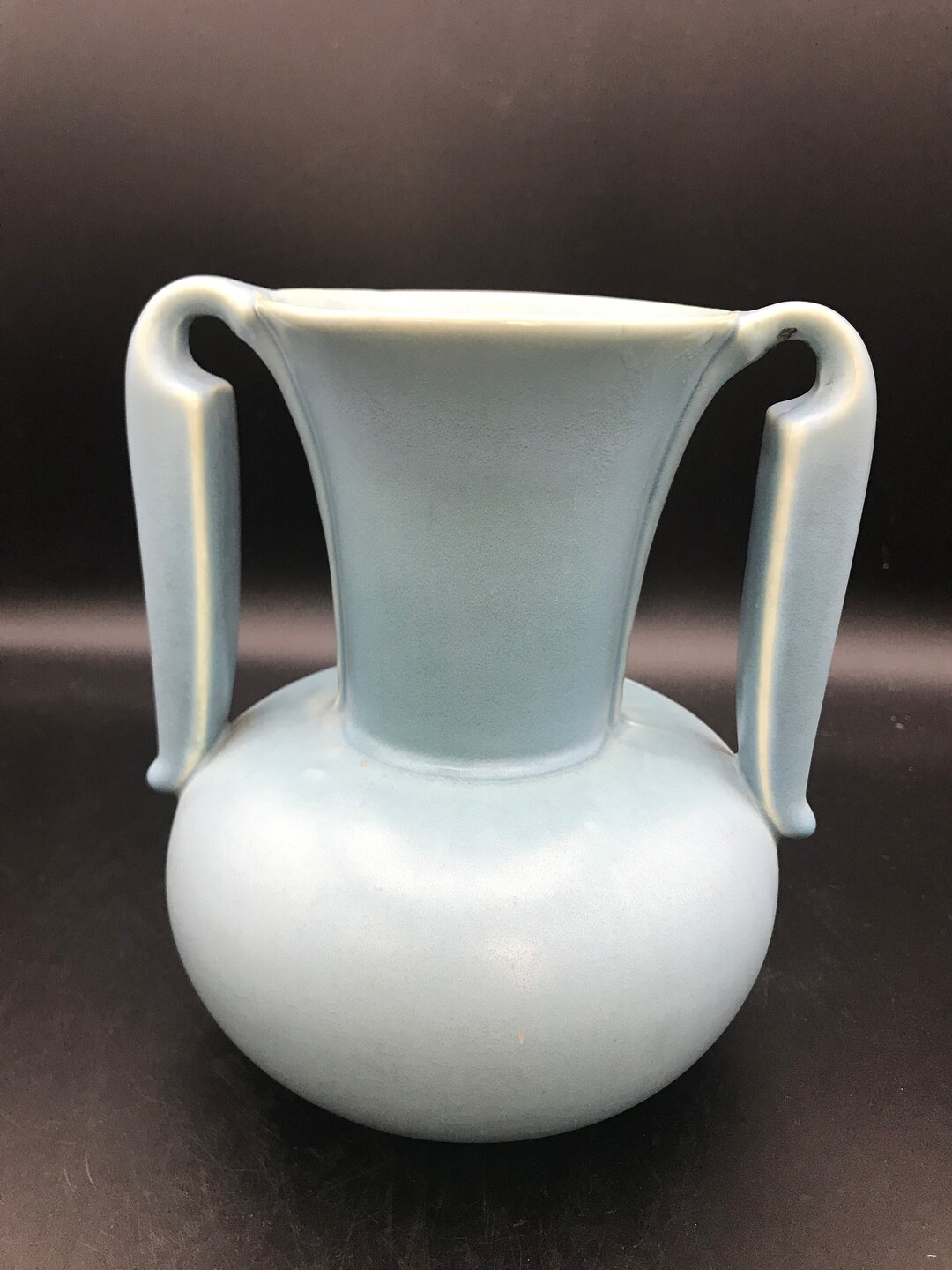 Art Deco 1940s STANGL Pottery 2handle Vase 3103 7 1/4 Etsy