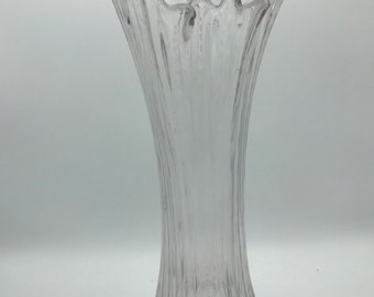 ミッドセンチュリー　ヴィンテージガラス　花瓶　オブジェ ミッドセンチュリー ヴィンテージガラス 花瓶 オブジェ ミッド