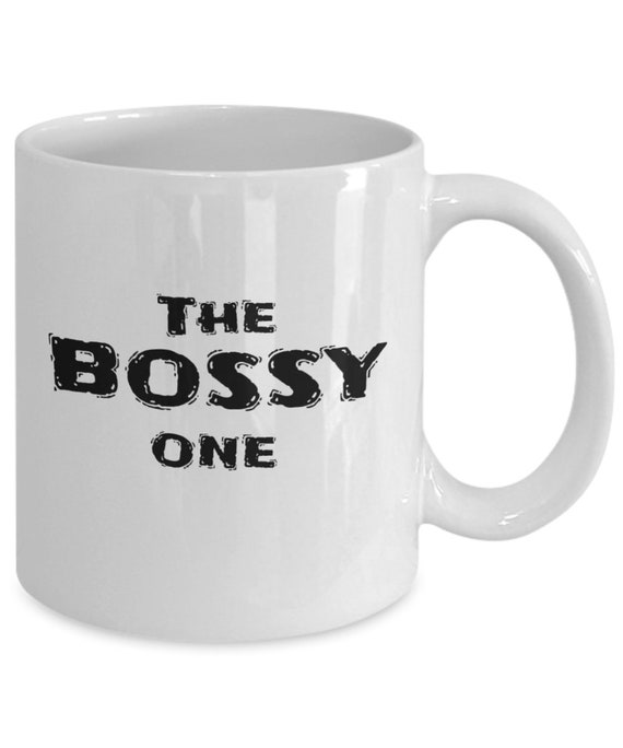 Boss Coffee Mug, Bossy Humor Gift