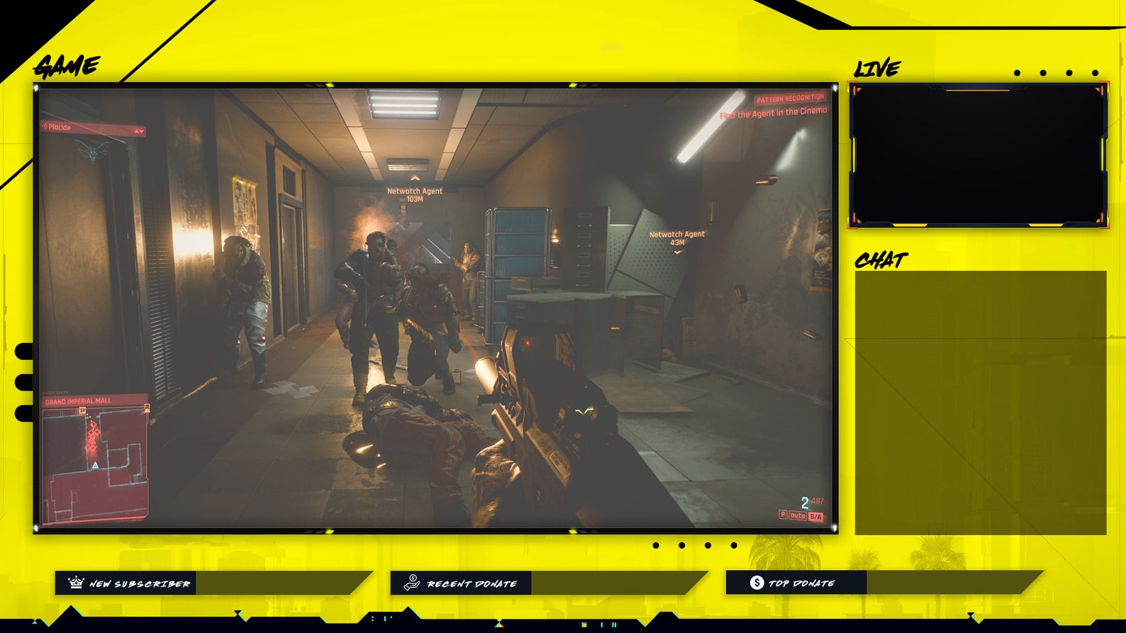 Cyberpunk Twitch Overlay Full Pack Stream Overlays for - Etsy