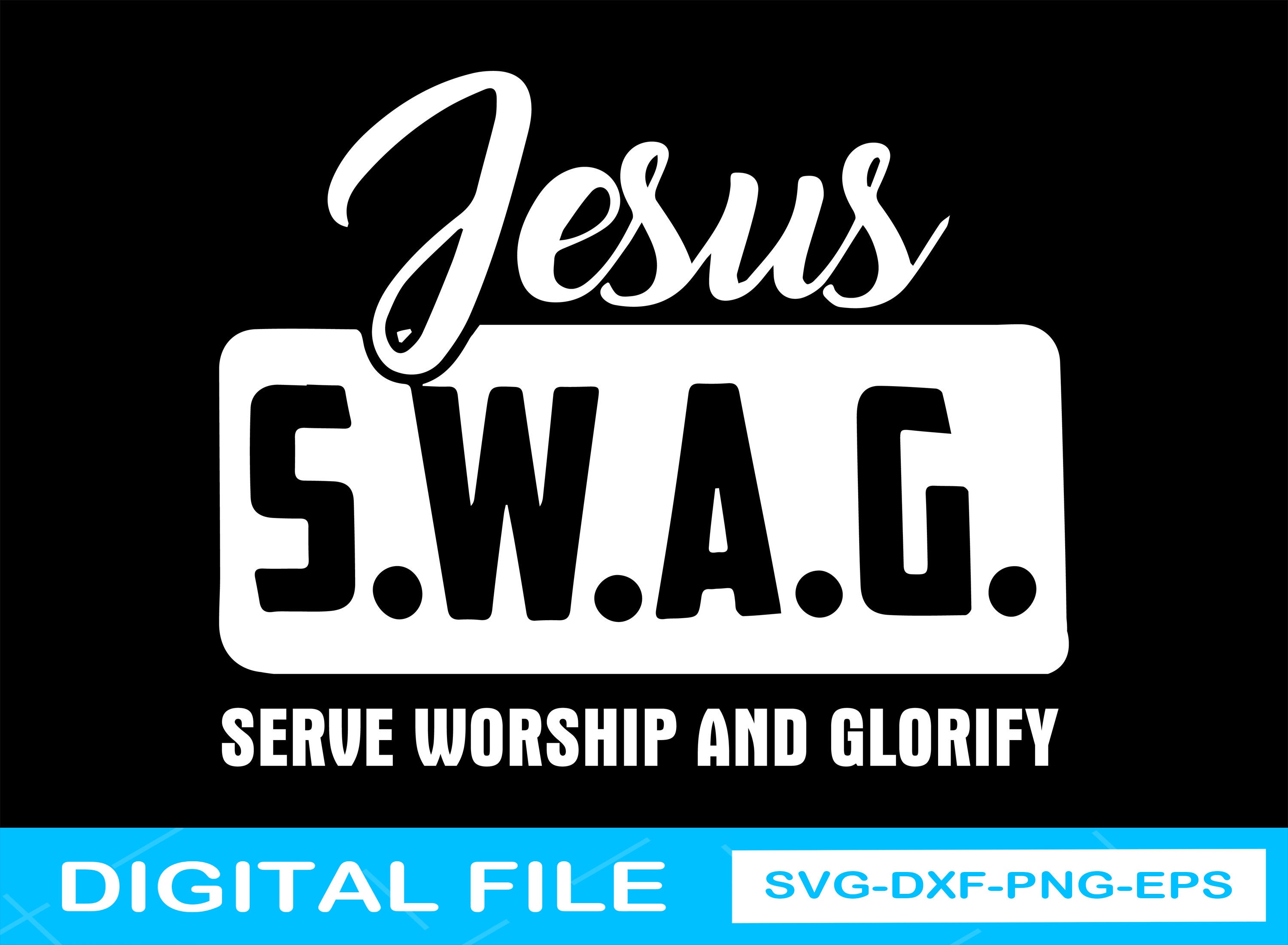Jesus Swag Svg Christian SWAG Svg Religious Christian Svg Etsy
