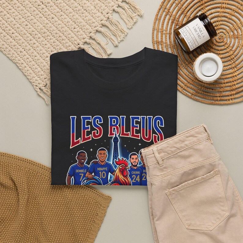 Kylian Mbappe France Soccer Shirt | Les Bleus 2026 World Cup Football Tee image 15