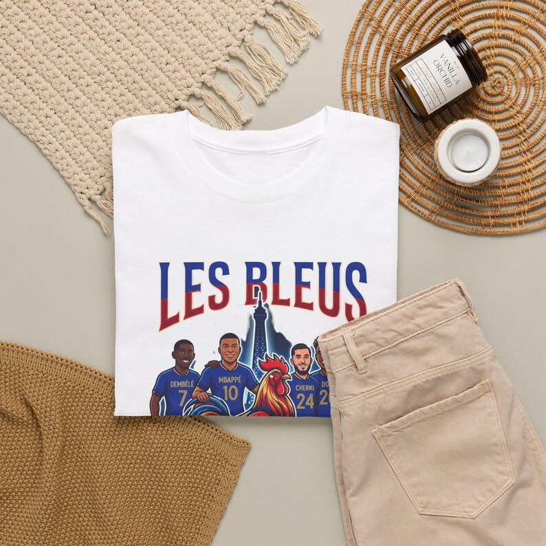 Kylian Mbappe France Soccer Shirt | Les Bleus 2026 World Cup Football Tee image 14