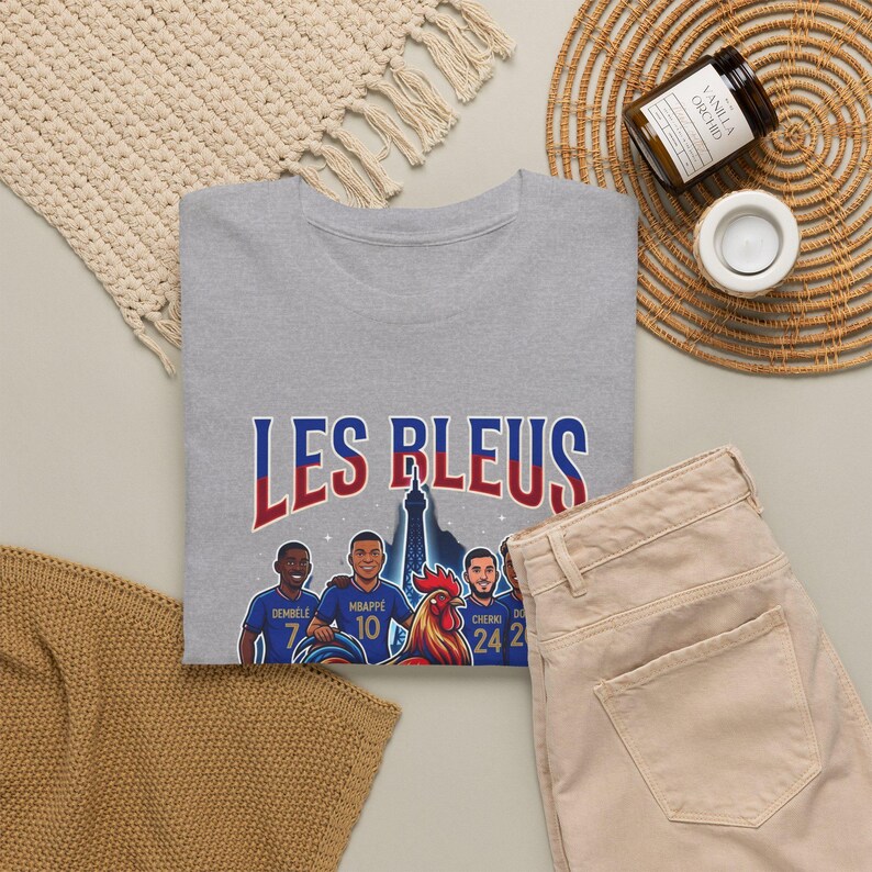 Kylian Mbappe France Soccer Shirt | Les Bleus 2026 World Cup Football Tee image 17