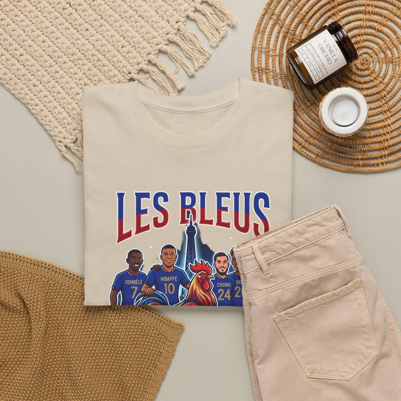 Kylian Mbappe France Soccer Shirt | Les Bleus 2026 World Cup Football Tee image 16