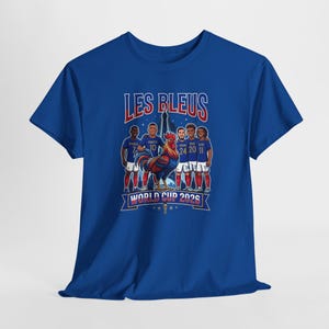 Kylian Mbappe France Soccer Shirt | Les Bleus 2026 World Cup Football Tee Royal