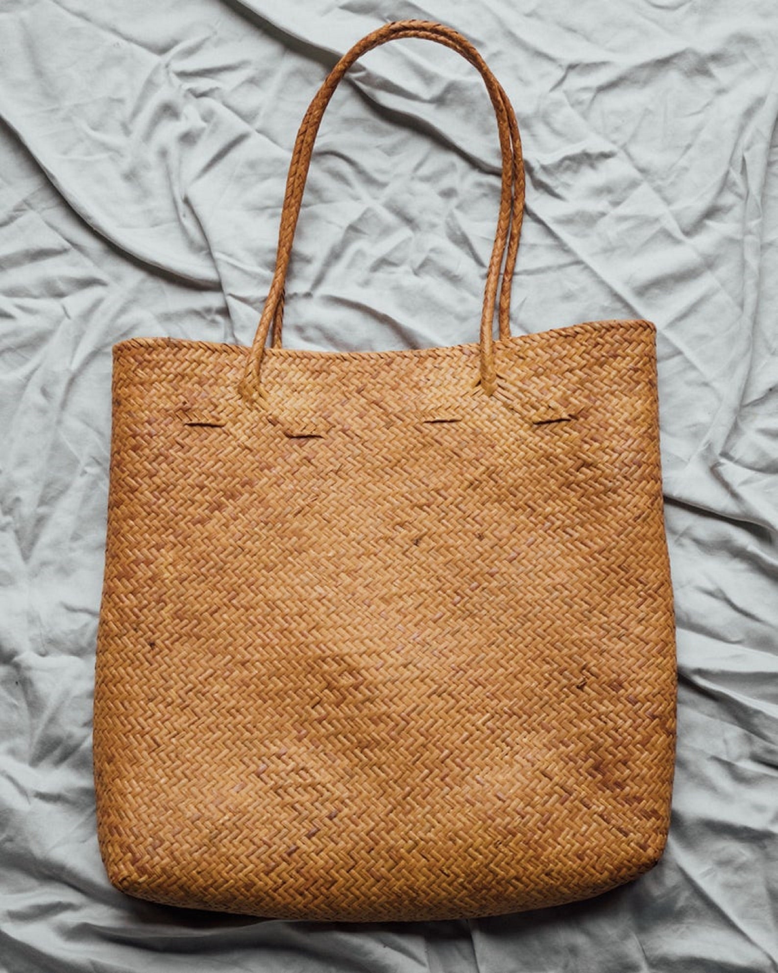 Straw Bag Rattan Shoulder Bag Wicker Purse Bamboo Shoulder Etsy