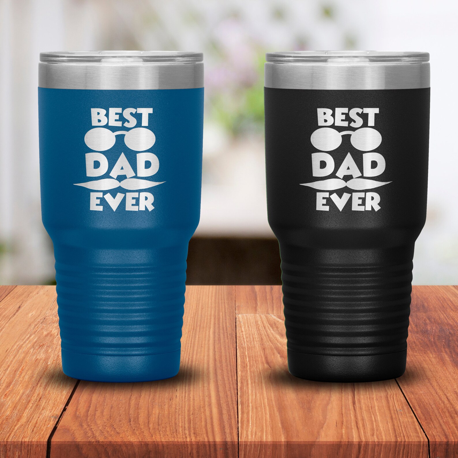 Best Dad Ever Tumbler 30oz Tumbler Father's Day Gift Etsy