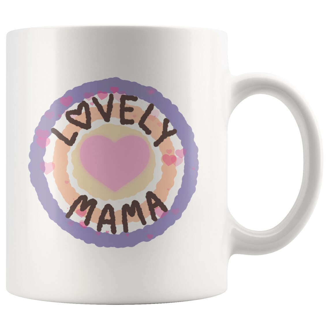 Lovely Mama Mug Mother's Day Mug Coffee Mug Tea Mug Etsy