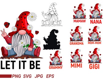 Download Peace Gnome Etsy