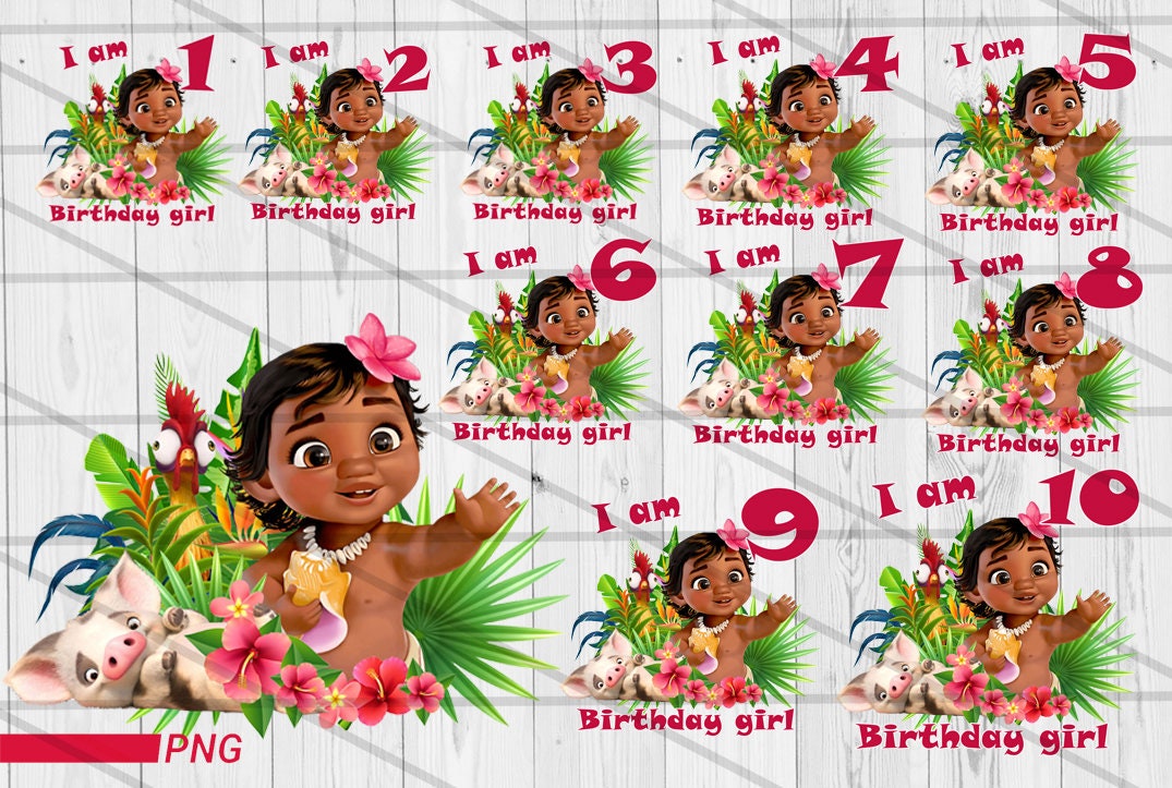 T Shirt Baby Moana Birthday Girl Png Digital File Png Moana Etsy T Shirt Baby Moana Birthday Girl Png Digital File Png Moana Etsy