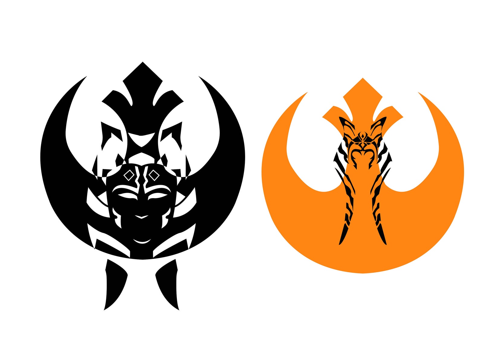 Ahsoka Tano SVG vector file star wars Mandalorian Ahsoka Etsy
