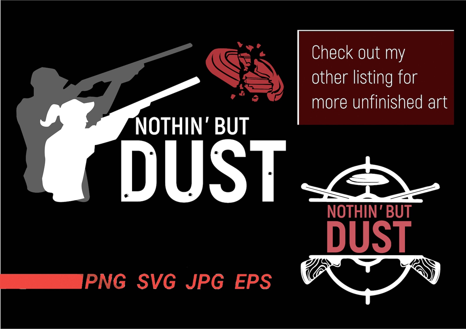 Trapshooting SVG Fileskeet Shooting Svg Clay Target Quote Etsy